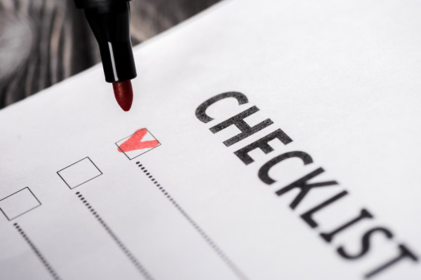 image of a checklist depicting boiler replacements factors to consider