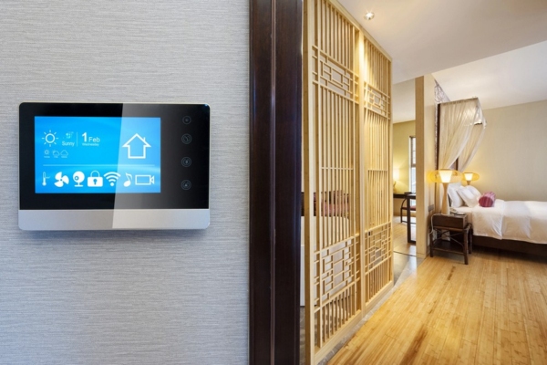 image of a wi-fi thermostat for fuel oil heating system