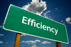the word efficiency depicting boiler system efficiency