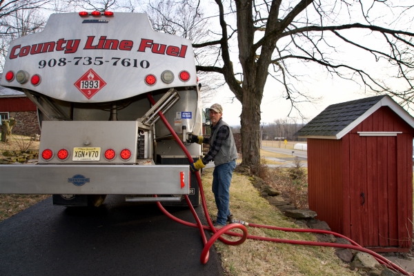 Country Line Fuel Oil Delivery Truck