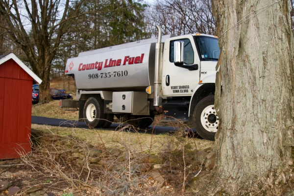 County Line Fuel oil delivery truck