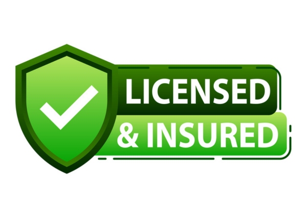 licensed & insured seal depicting heating oil delivery
