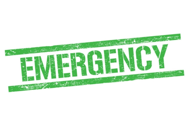 emergency green stamp depicting preparation for emergency cooling situations
