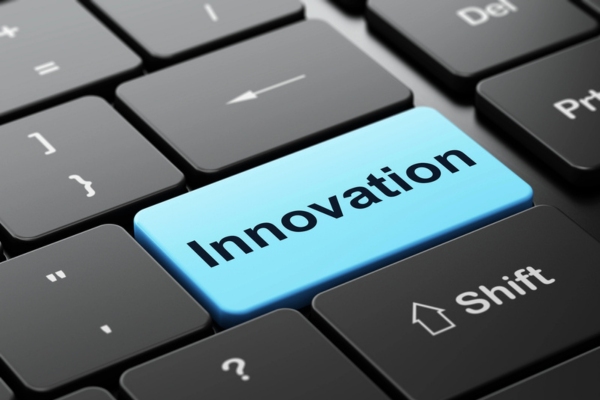 innovation written on a keyboard key