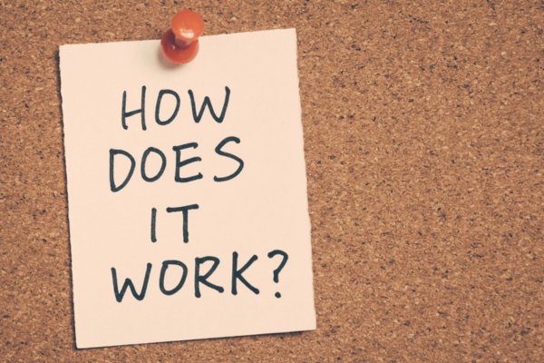 How does it work note pinned against the wall depicting How HVAC Air Duct Systems Work